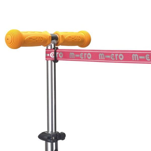 Correa de transporte elástica y reflectante Rosa - Micro