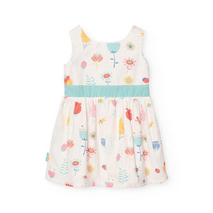 Vestido estampado flores pastel Boboli