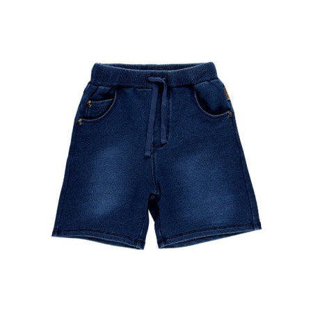 Bermuda felpa vaquera niño Blue - Boboli