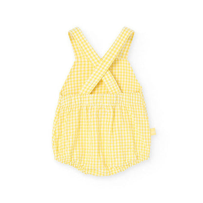 Peto culetín vichy amarillo - Boboli