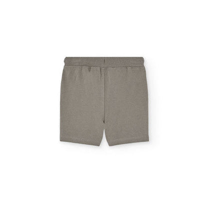 Bermuda felpa básica niño caqui - Boboli