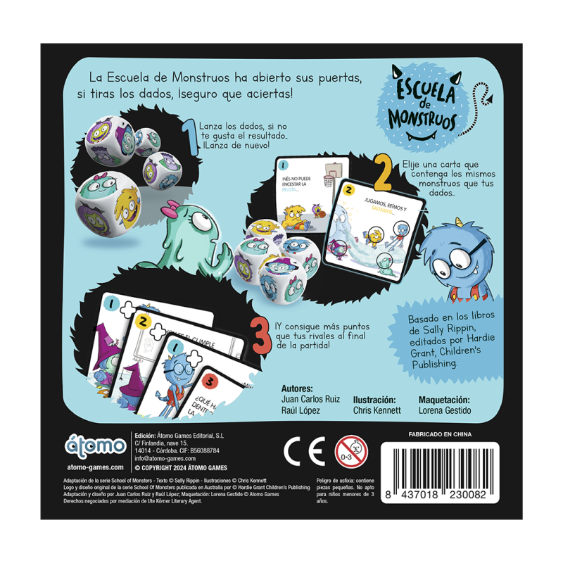 Escuela de Monstruos - Átomo