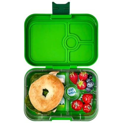 Caja almuerzo panino 4C Jurassic Green Dinosaur - Yumbox