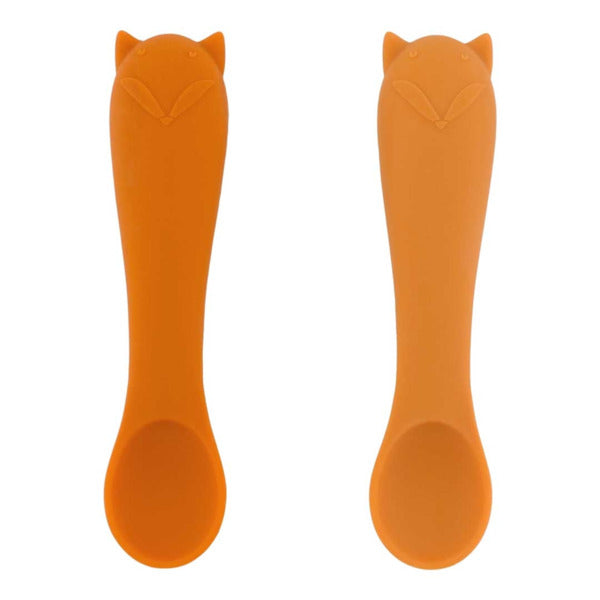 Primeras cucharas para bebé 2-pack Mr. Fox - Trixie