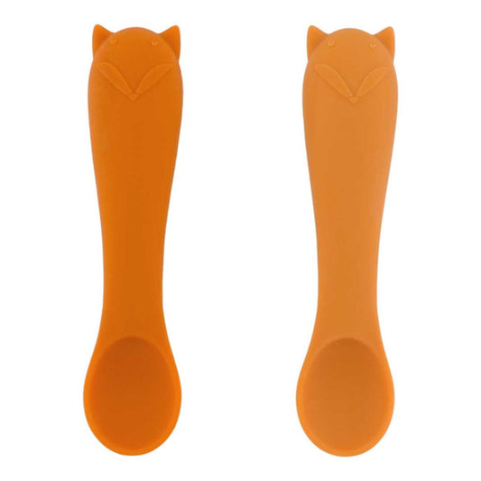 Primeras cucharas para bebé 2-pack Mr. Fox - Trixie