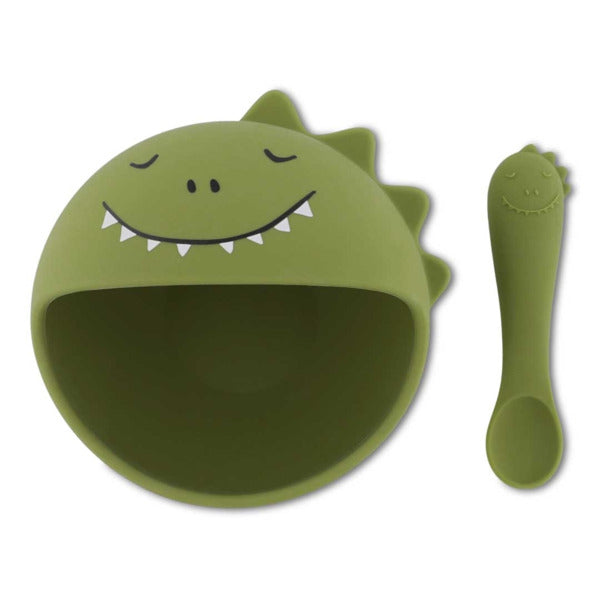 Primer set de comida para bebé Mr. Dino - Trixie