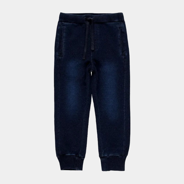 Pantalón Felpa Denim Niño Dark - Boboli