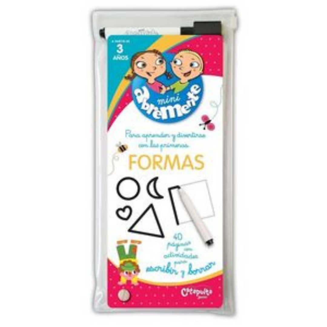 Mini Abremente. Para aprender y divertirse con la letra. Formas