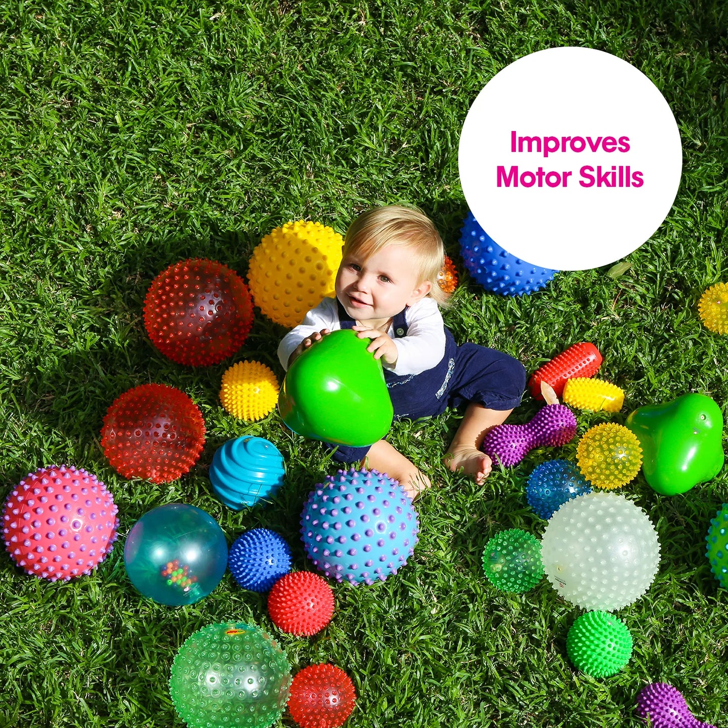 Formas y pelotas sensoriales - Edushape