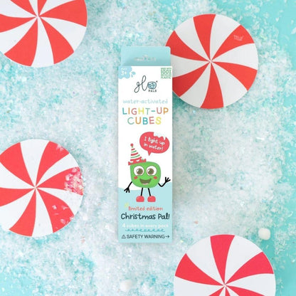 Cubos con luz especial Christmas - GloPals