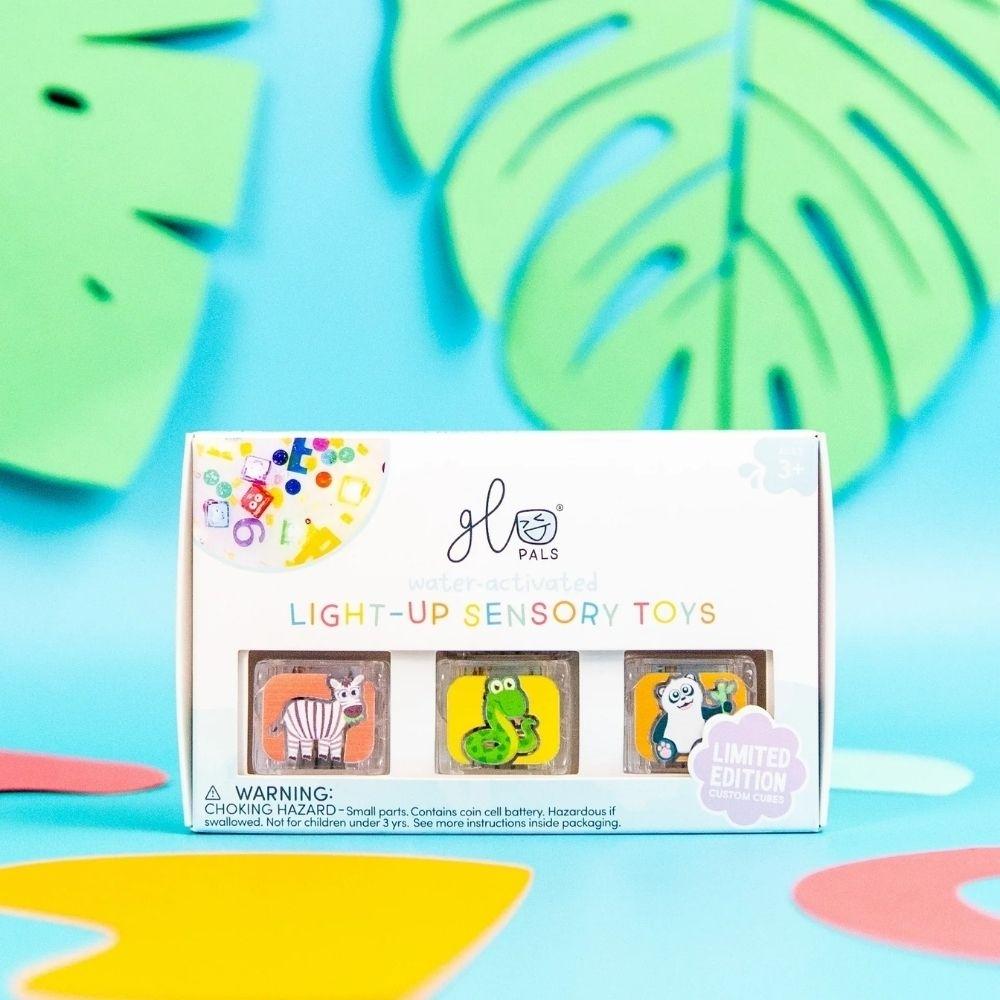 Set cubos luminosos Zoo - GloPals