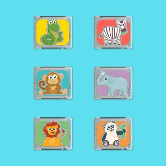 Set cubos luminosos Zoo - GloPals
