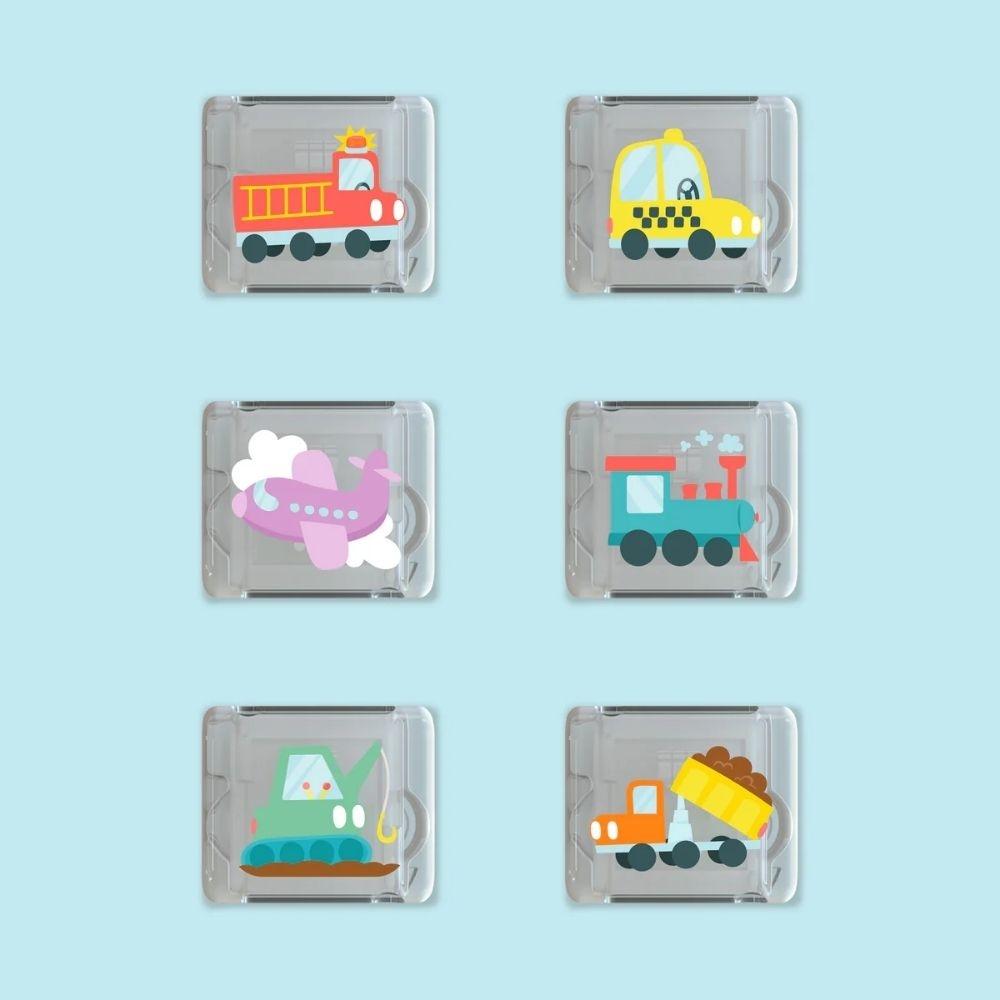 Set cubos luminosos Vehículos - GloPals
