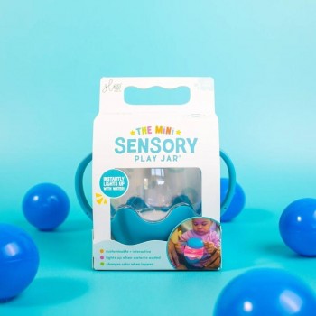 Mini jarra sensorial Azul - GloPals