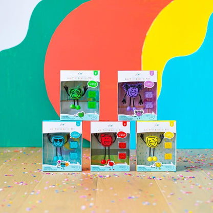 Set Sammy + 2 cubos de luz rojo - GloPals