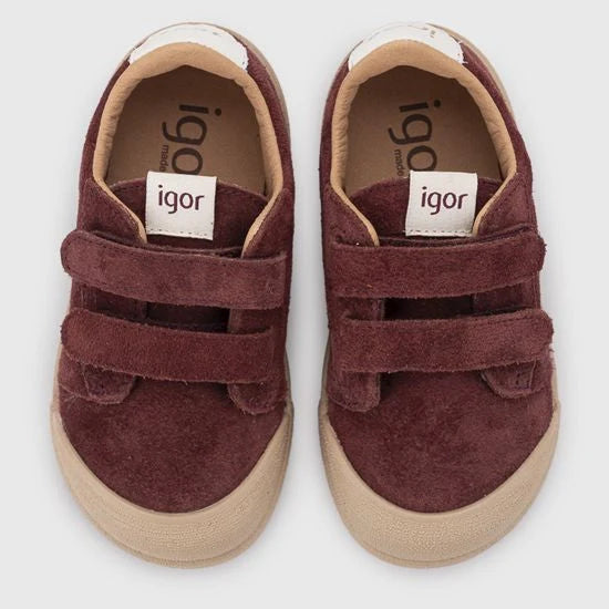 Tenis Suede Burdeos - Igor