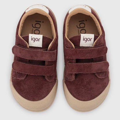 Tenis Suede Burdeos - Igor