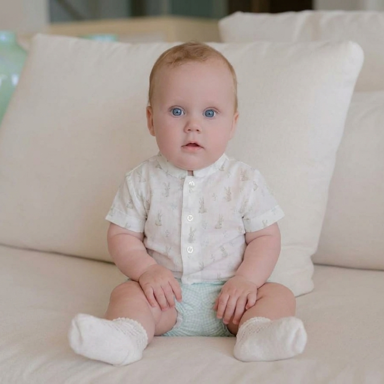 Conjunto bebe niño Conejitos - Miranda