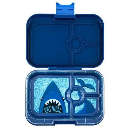 Caja almuerzo panino 4C blue Shark - Yumbox