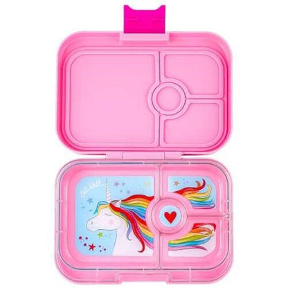 Caja almuerzo panino 4C Magical Unicorn rosa - Yumbox