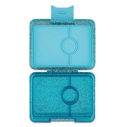 Caja almuerzo snack 3C Glitter Blue - Yumbox