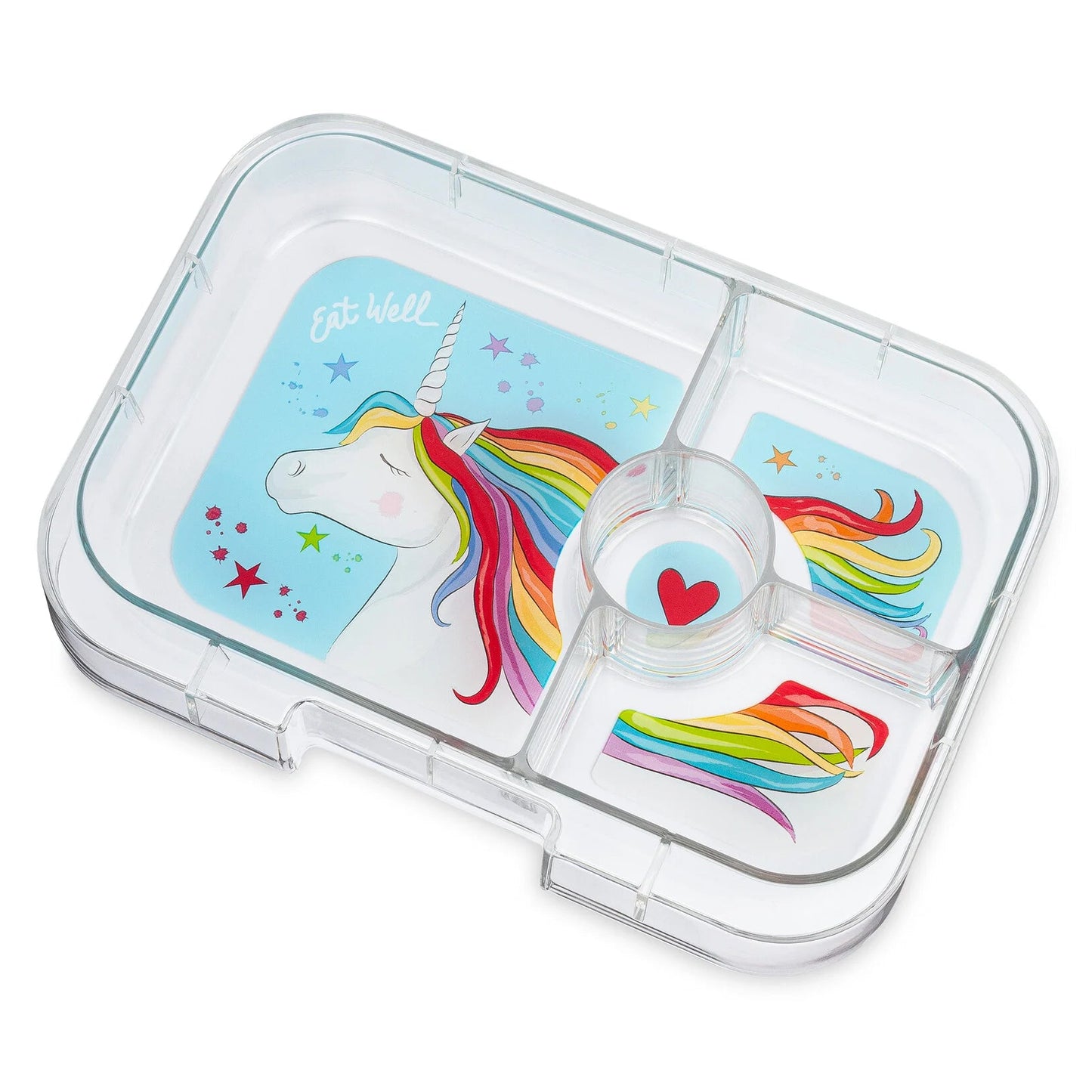 Caja almuerzo panino 4C Lavande Purple Unicorn - Yumbox