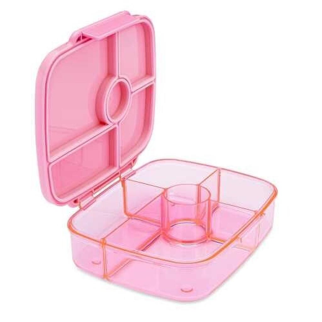 Caja almuerzo G0 5C Sidney Pink - Yumbox