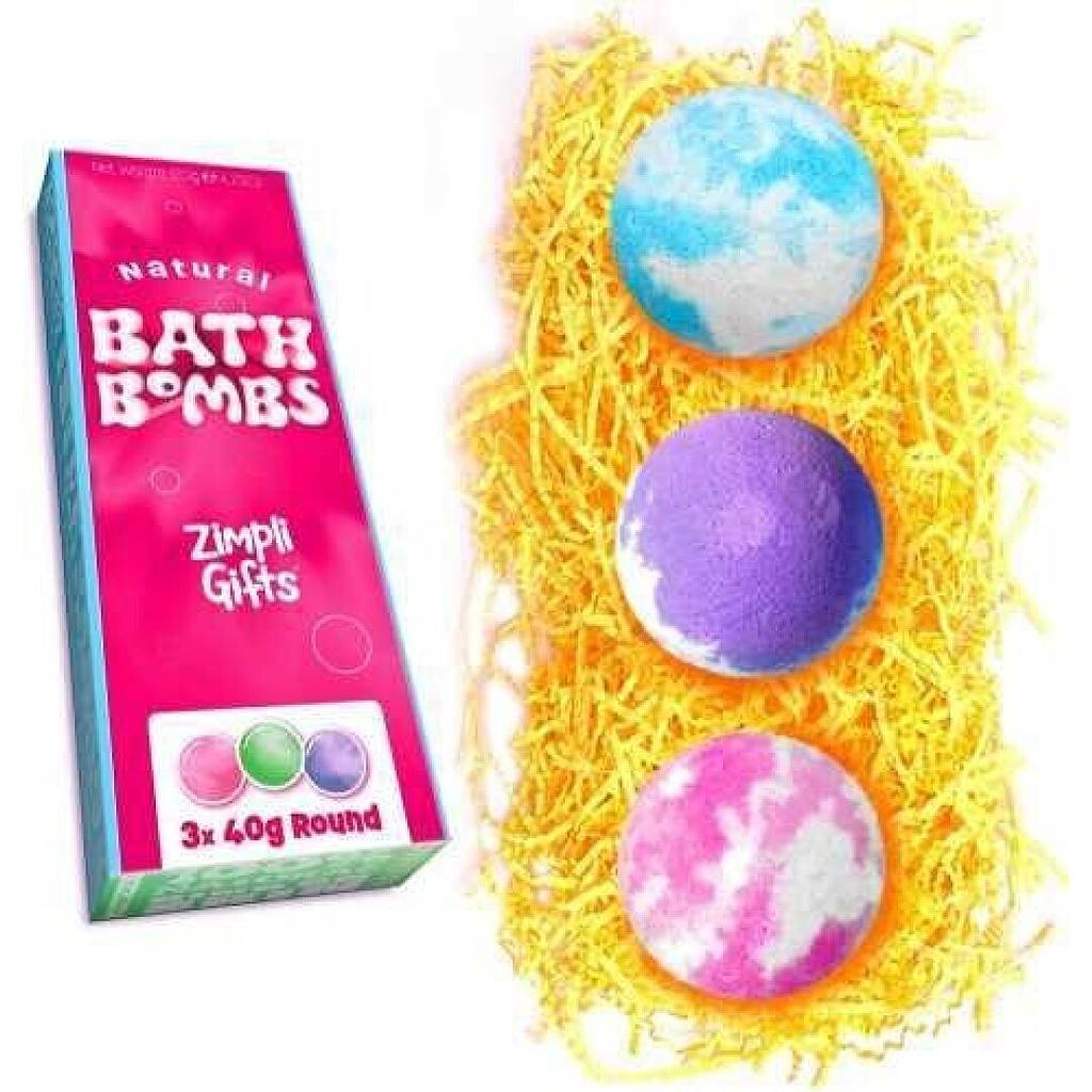 Pack Regalo 3 Bombas Baño - Zimpli