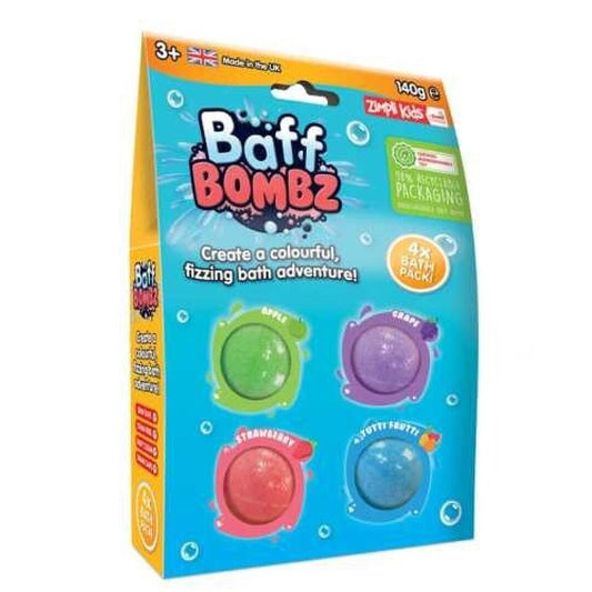 Pack 4 bomba de baño Redondas - Zimpli