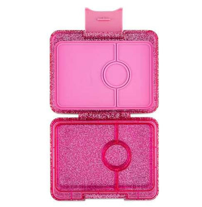 Caja almuerzo snack 3C Glitter Pink - Yumbox