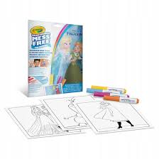 Colorea sin manchas Frozen - Crayola