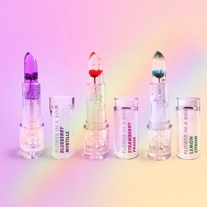 Labial Flor en una caja rosa - Inuwet
