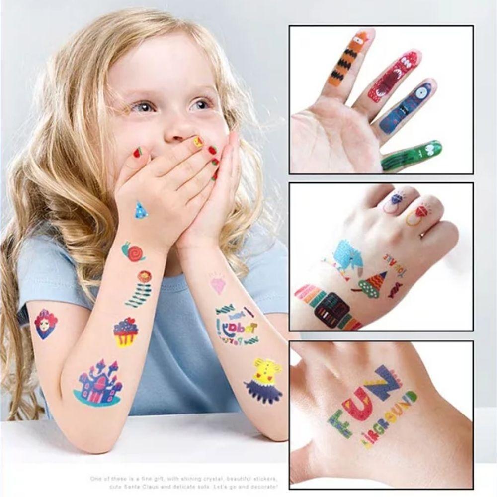 Set Stickers Uñas y Tattoos - Jarmelo