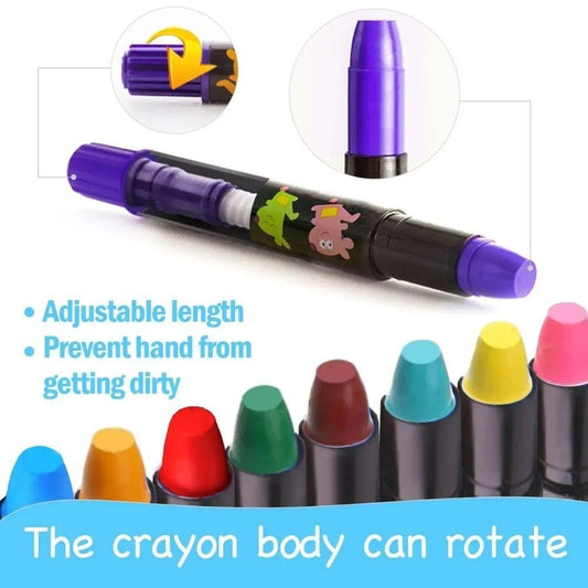 Crayón suave lavable 12 ud. - Jarmelo