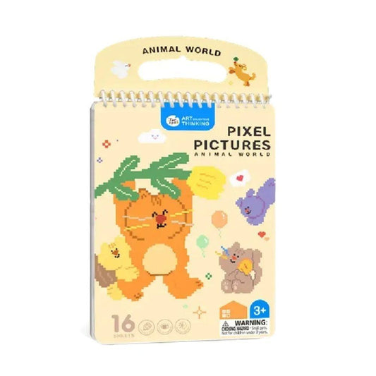 Cuaderno Pixel Art Animal World - Jarmelo