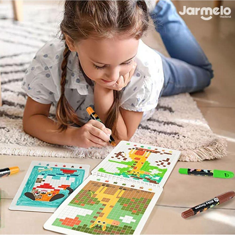Cuaderno Pixel Art Animal World - Jarmelo