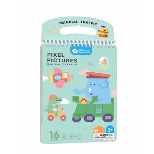 Cuaderno Pixel Art Magical Traffic - Jarmelo