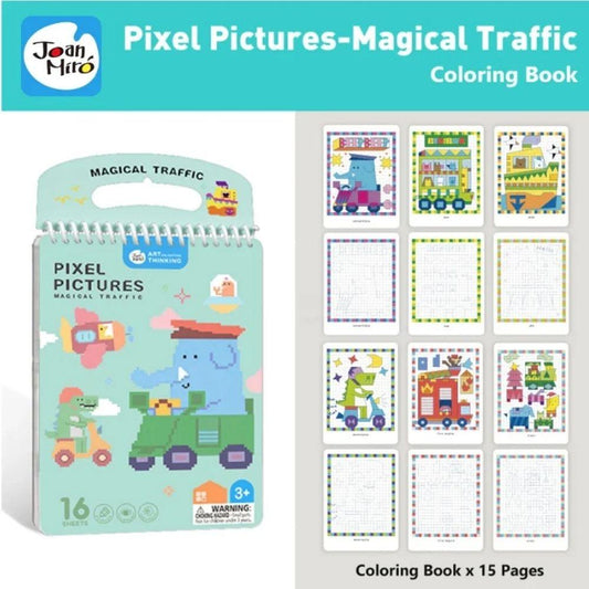 Cuaderno Pixel Art Magical Traffic - Jarmelo