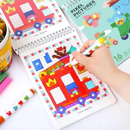 Cuaderno Pixel Art Magical Traffic - Jarmelo