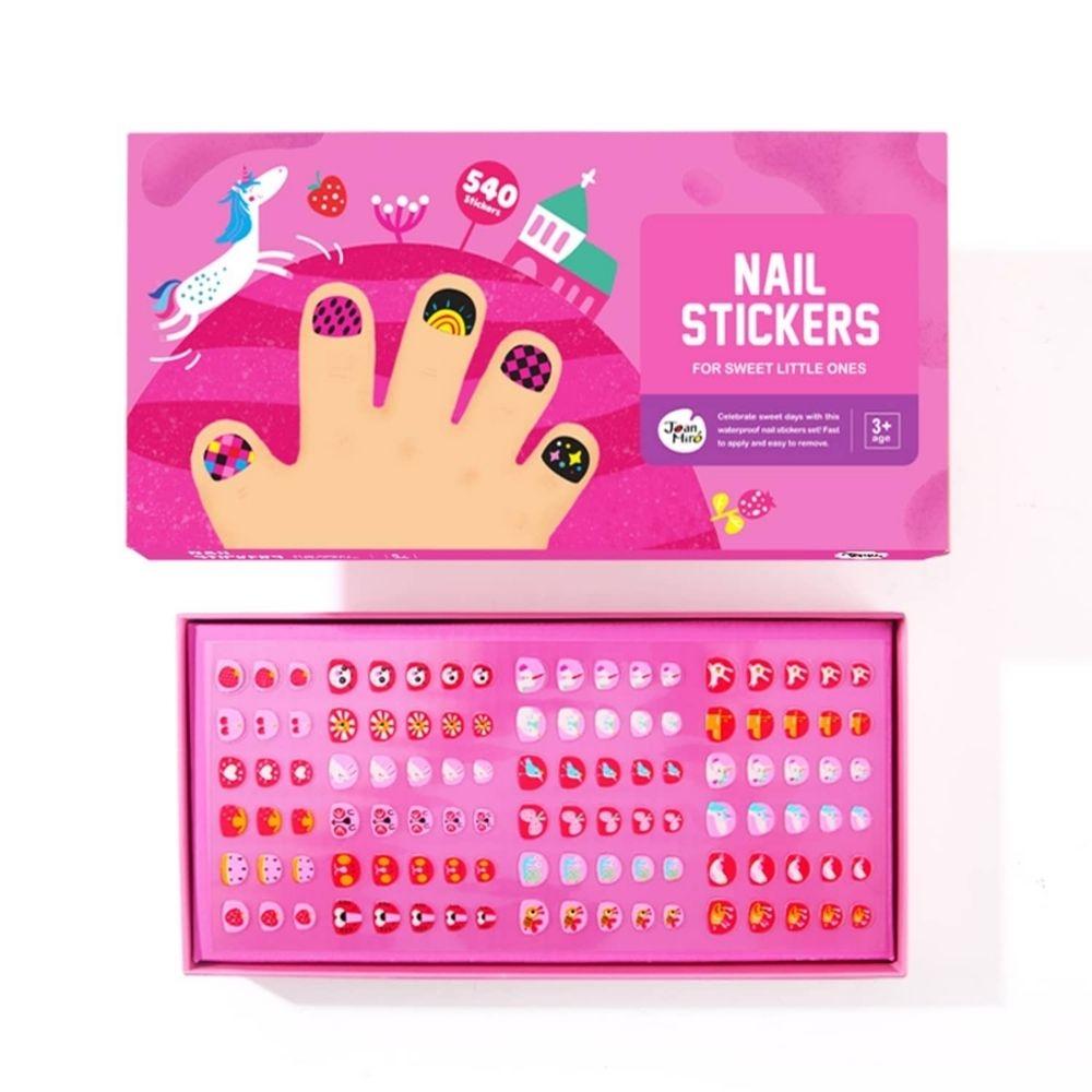 Set 540 Stickers waterproof para uñas Sweet Little Ones - Jarmelo