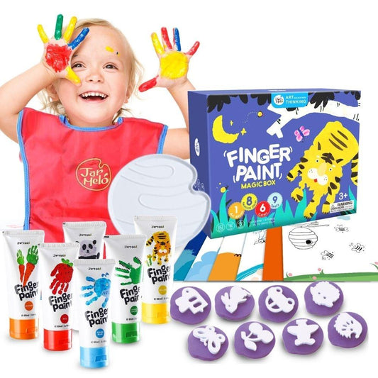 Set creativo pintura de dedos Magic Box - Jarmelo