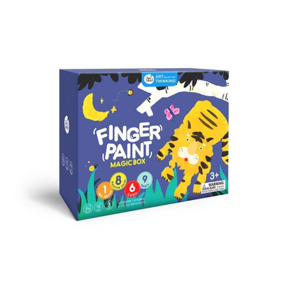 Set creativo pintura de dedos Magic Box - Jarmelo