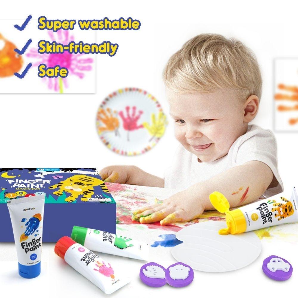 Set creativo pintura de dedos Magic Box - Jarmelo