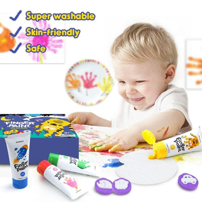 Set creativo pintura de dedos Magic Box - Jarmelo