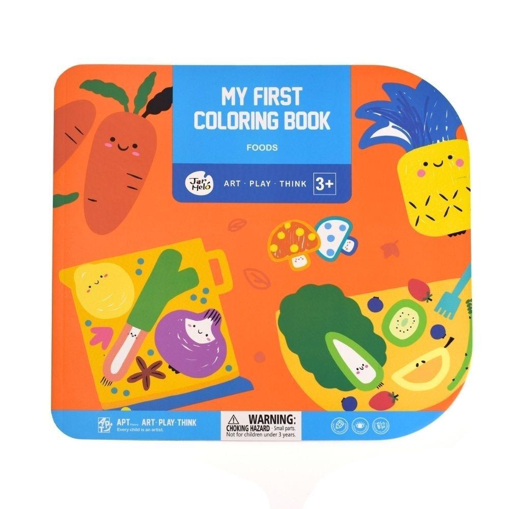 Cuaderno de colorear  FOODS. - Jarmelo