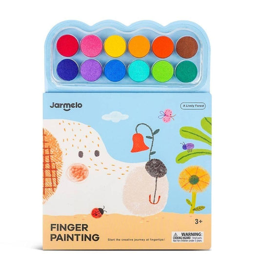 Libro creativo con pintura Lively Forest - Jarmelo