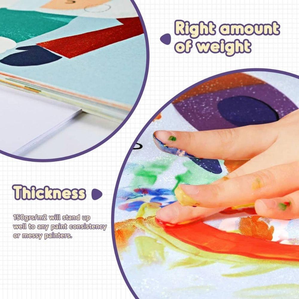 Cuaderno para pintura de dedos - Jarmelo