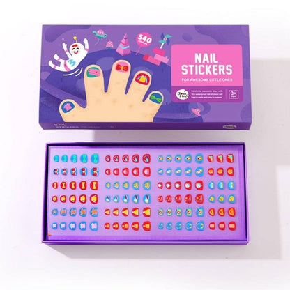 Set 540 Stickers waterproof para uñas Awesome Little Ones - Jarmelo