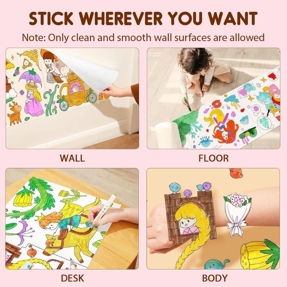 Papel adhesivo FAIRYTALE LAND - Jarmelo