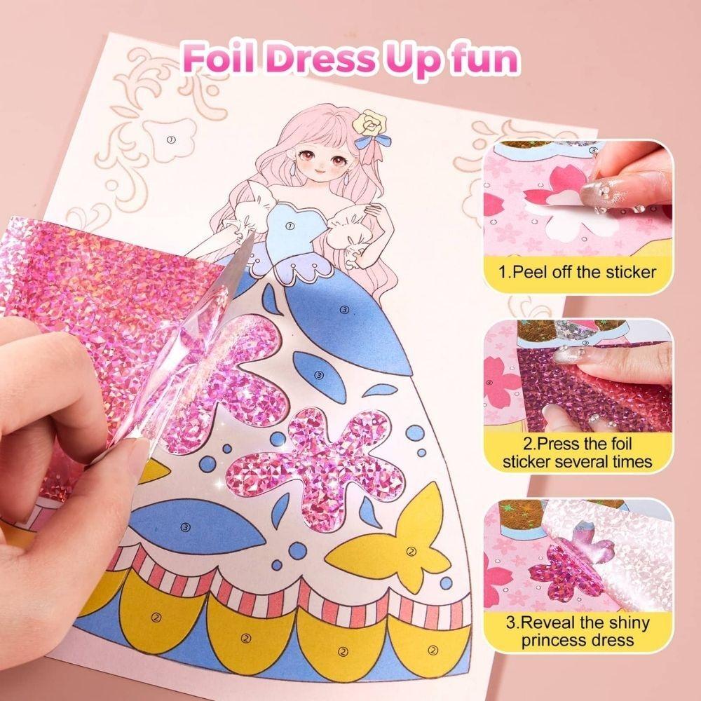 Kit creativo 4 en1 maquillaje y manualidades PRINCESS GLAM - Jarmelo